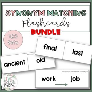 vocab synonym Bundle COVER